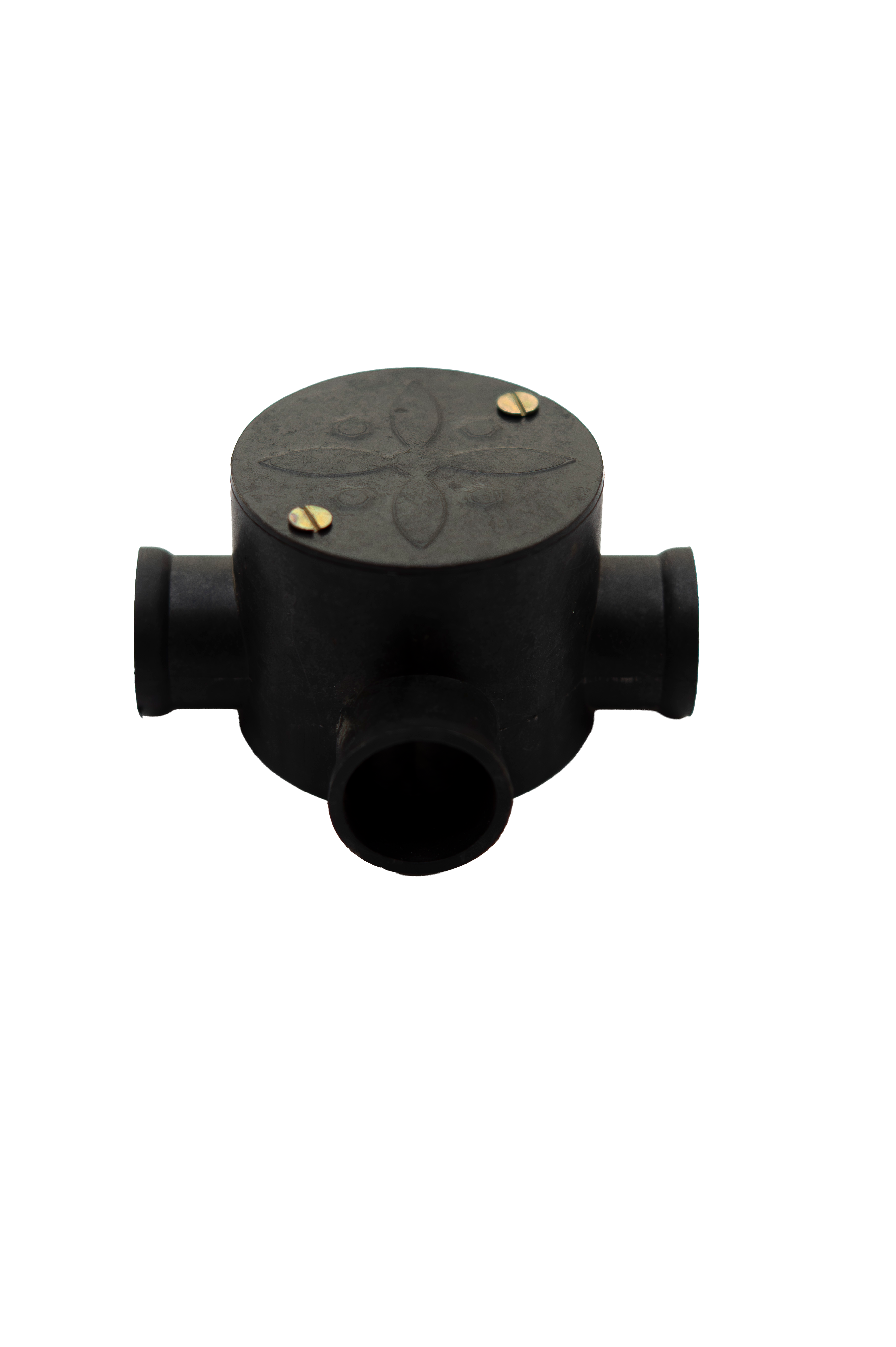 PVC Circular 3-Way Junction Box image 1